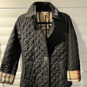 Burberry quilted jacket